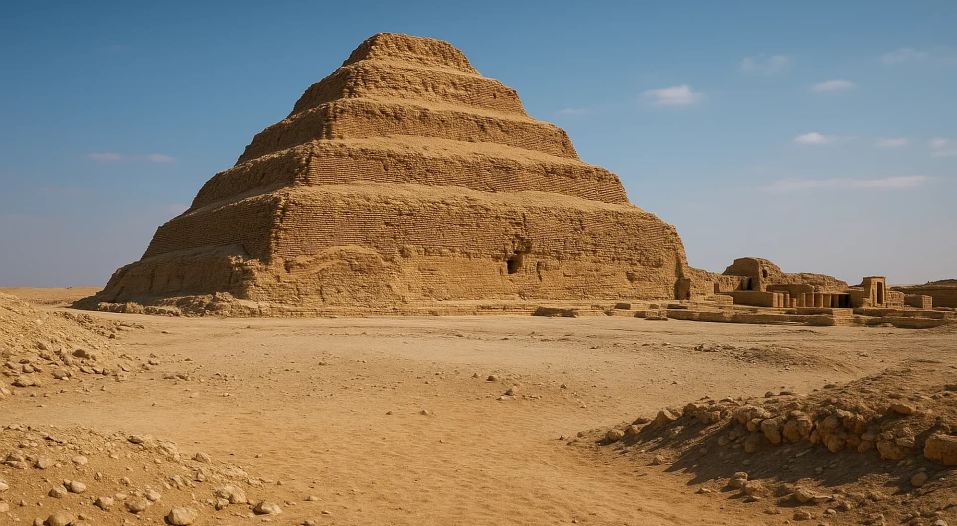 Saqqara e la Piramide a Gradoni: guida alla necropoli di Menfi